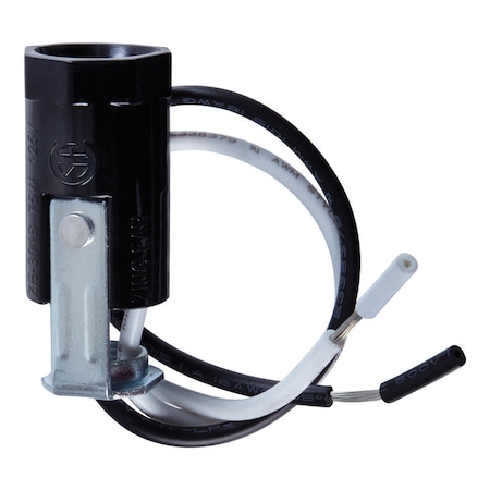 Jandorf Jandorf Phenolic Candelabra Base Socket w/Single Leg Hickey 1 pk 60470